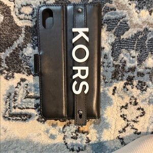 Michael Kors Black and White Phone Case.